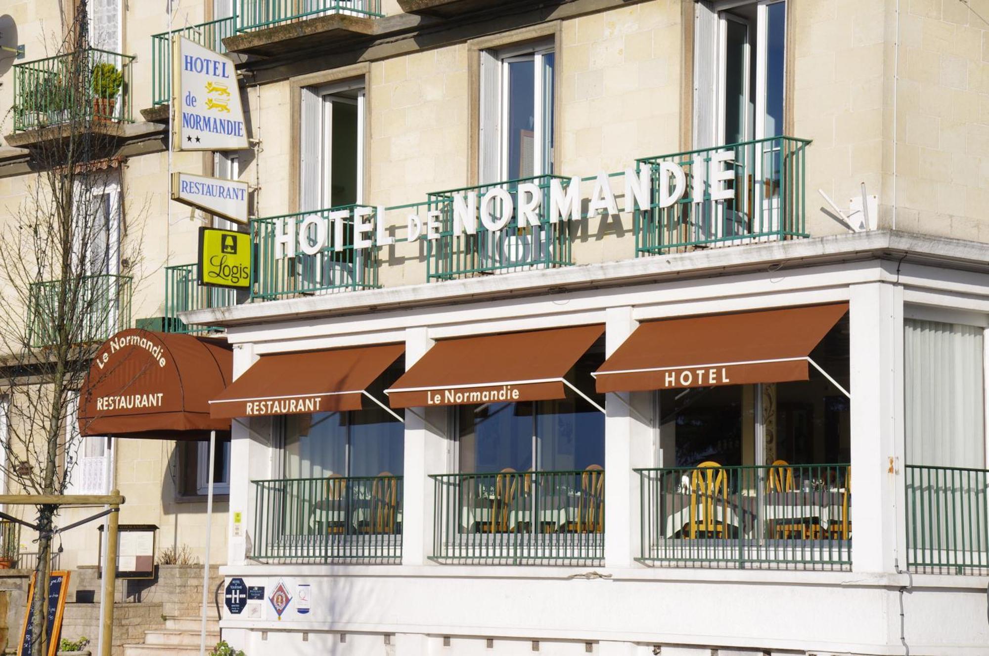 Logis Hotel & Restaurant - Le Normandie Caudebec-en-Caux Exterior foto